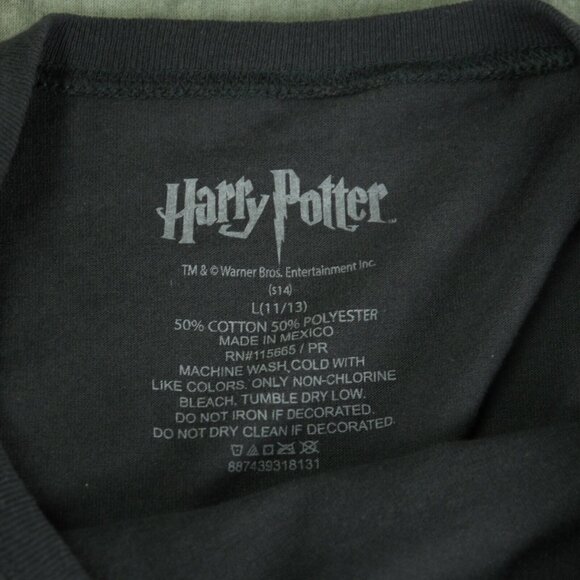GUC Harry Potter Warner Bros French Tee Hogwarts Alumni Size L (11/13)  8693 - Picture 3 of 5